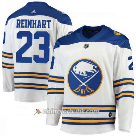 Män Ishockey Buffalo Sabres Tröja Sam Reinhart 23 2018 Winter Classic Adidas Vit Authentic Män Ishockey Buffalo Sabres Tröja Sam Reinhart 23 2018 Winter Classic Adidas Vit Authentic